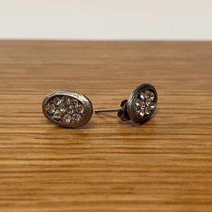 Anthropologie Crystal Stud Earrings